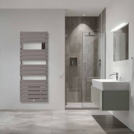 THERMOR Riviera 2 Sèche-serviettes avec soufflerie 1750W gris roche - 498611