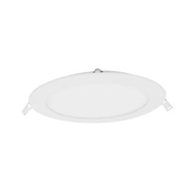 VISION EL Plafonnier LED rond blanc 12W diamètre 180 mm - 77551