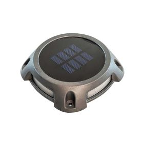 WATT & HOME Balise de sol LED solaire Roady 5lm gris IP67 Alu - 40312