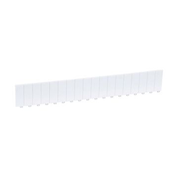 obturateur blanc 18 modules Legrand