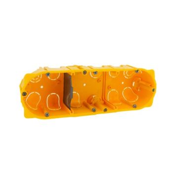 LEGRAND Batibox Boîte encastrement triple pour cloison sèche D67 P50 E71 - 080053