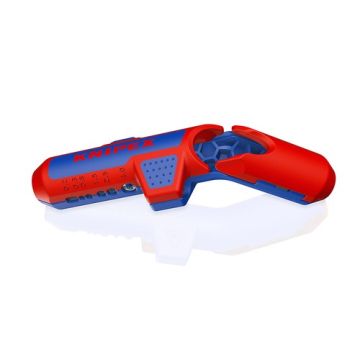 KNIPEX ErgoStrip® PV Outil à dégainer et dénuder pour câbles photovoltaiques 135mm - 169503SB