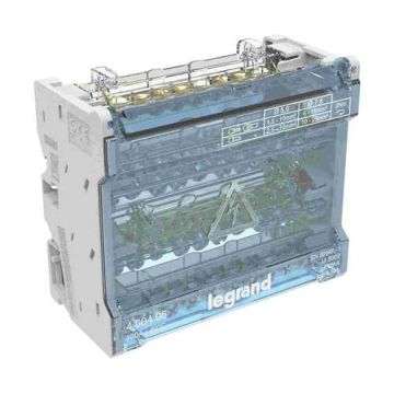 LEGRAND Répartiteur tétrapolaire modulaire 100A 6 modules - 400406
