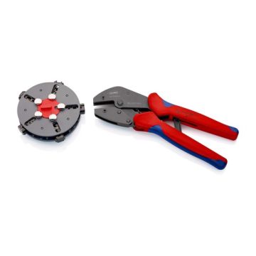 KNIPEX MultiCrimp® Pince à sertir universelle avec porte-profils 0,5 à 6,0 mm² 250mm - 973302