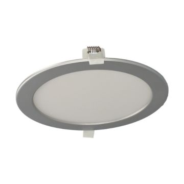 ARLUX Downlight LED extra plat à encastrer Saturn 230V 18W 1550lm 3CCT 220mm gris - 730071