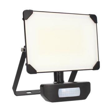 ARLUX Projecteur extérieur LED à détection Kreon R 230V 50W 6750lm IP65 4000K noir - 200682