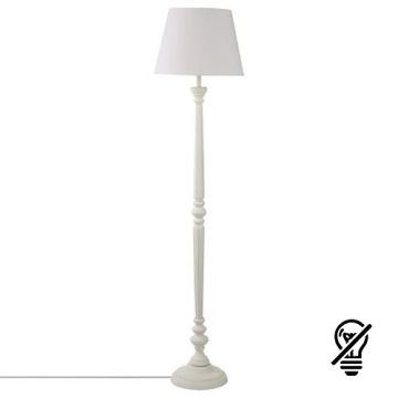 ATMOSPHERA Lampe sur pied E27 LEO 230V hauteur 156cm blanc - 124255