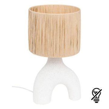 ATMOSPHERA Lampe à poser E27 TANIA 230V hauteur 47cm blanc - 200077