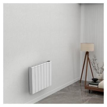 BATILEC Zilo Radiateur connecté à inertie céramique horizontal blanc 1500W - BAT049993