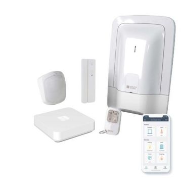 DELTA DORE Pack alarme connectée 2 zones sans fil Tyxal+ Access Connect - 6410200