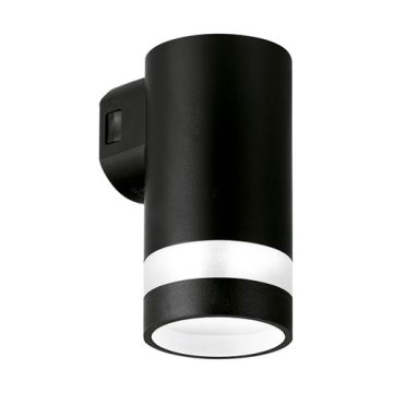 ENLITE Applique extérieure ronde LED descendante IP65 230V 5W 440lm CCT noir - WL10/CS