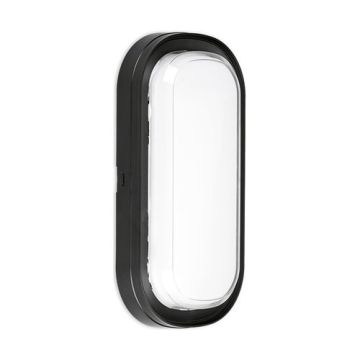 ENLITE Hublot extérieur LED 230V 15W 1800lm CCT 267x137mm noir - WL2/CS