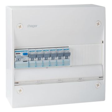 HAGER Tableau électrique prééquipé 1 rangée