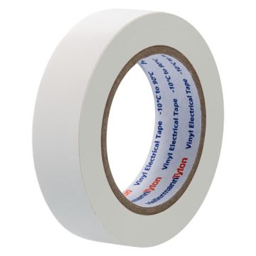 HELLERMANNTYTON Ruban adhésif isolant blanc 15mm x 10m - HEL71000105