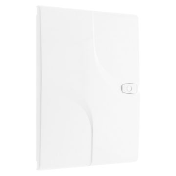 IKEPE Porte blanche pour tableau électrique 2 rangées 13 modules