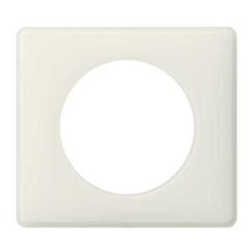 LEGRAND Céliane Plaque Poudré 1 poste Craie- 066701