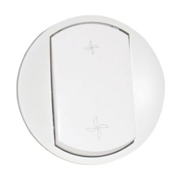 LEGRAND Céliane Enjoliveur blanc commande VMC - 068061