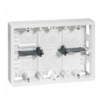 LEGRAND Mosaic Cadre saillie 2x3 postes P50 blanc - 080276