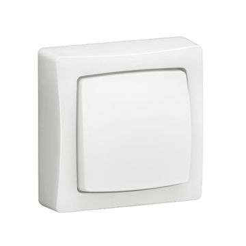 LEGRAND Transformeur 3 en 1 interrupteur va-et-vient ou poussoir ASL en saillie blanc - 086001L