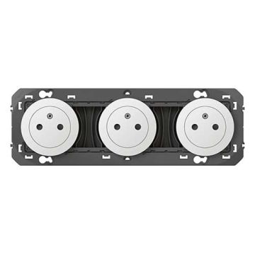 LEGRAND Dooxie Triple prise de courant 2P+T surface 16A précâblées - 600333