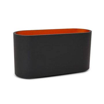 MIIDEX Applique intérieur ovale HOYA noir et doré 