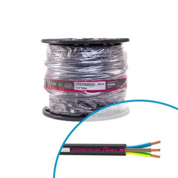 Touret de 300m de câble R2V 3G1.5mm² Nexans NX'Tag Mobiway