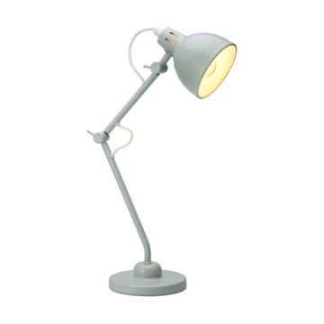 PAULEEN Lampe à poser E14 TRUE BUDDY 230V hauteur 52cm vert satiné - 48096