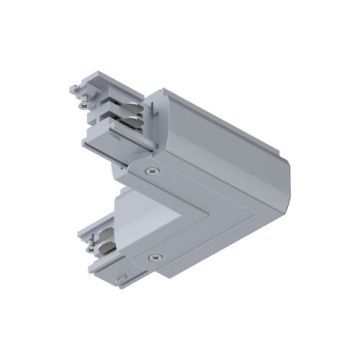 PAULMANN Connecteur en L pour alimentation spot LED URAIL intérieur argent - 91371