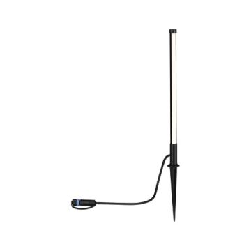 PAULMANN Spot LED extérieur sur piquet orientable Plug & Shine IP44 24V 5,5W 180lm 3000K anthracite - 94530