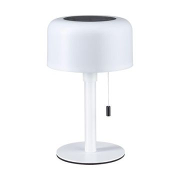 PAULMANN Lampe à poser extérieure LED BARTJA IP44 dimmable rechargeable USB hauteur 35cm 2700K blanc - 94606