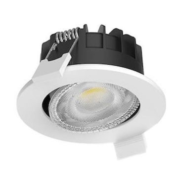 PHILIPS Spot LED BBC encastrable et orientable dimmable Ledinaire Spot All in 230V 6W 550lm CCT 89mm blanc - 208865