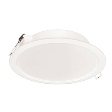 MAZDA Downlight LED extra plat à encastrer 230V 20W 1900lm 3000K 225mm blanc - 544045