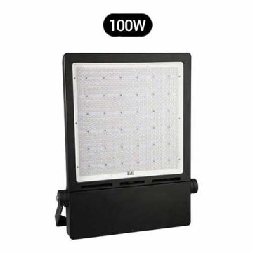 Projecteur LED extérieur 230V 100W 10000lm 3000°K IP65 noir