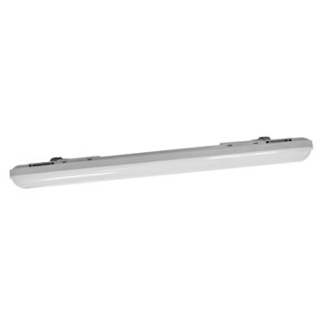 Réglette LED étanche 230V 48W 5280lm 4000K 150cm grise
