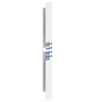 Goulotte GTL 13 modules 3 compartiments clipsable 2,50m