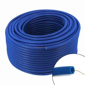 Gaine électrique bleue ICTA D16 PMFLEX - Couronne de 100m
