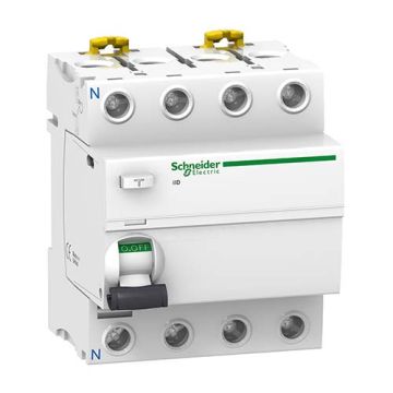 SCHNEIDER Acti9 Interrupteur différentiel iID 4P 63A 300mA type AC - A9R44463