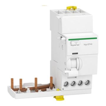 SCHNEIDER Acti9 iDT40 Bloc différentiel Vigi 3P+N 40A 300mA type AC - A9Y63740