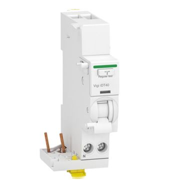 SCHNEIDER Acti9 iDT40 Bloc différentiel Vigi Ph+N 40A 30mA type A SI - A9Y64640