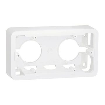 Schneider Unica Boite en Saille  2 postes 4 modules
