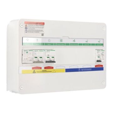 SCHNEIDER Rési9 Energy Center Coffret 18 modules 1 rangée mono 6kWc pour onduleur centralisé - R9HPV118A16