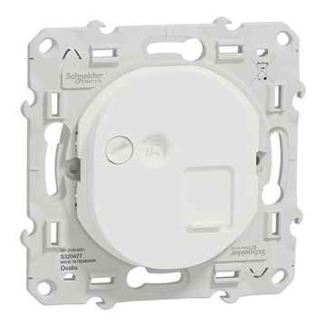 SCHNEIDER Ovalis Prise RJ45 catégorie 6a STP blanc - S320477