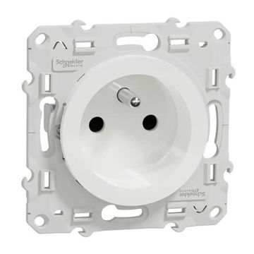 SCHNEIDER Odace Mécanisme prise 2P + T à vis (rénovation)
