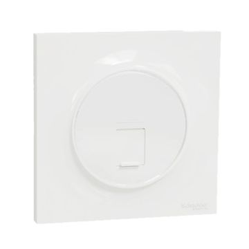 SCHNEIDER Odace Prise RJ45 grade 1 catégorie 6 blanc complète blanc
