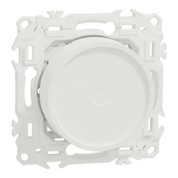 SCHNEIDER Wiser Odace Variateur rotatif led connecté 2 ou 3 fils Zigbee blanc craie - S920513
