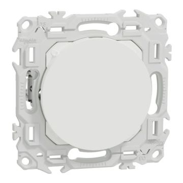 SCHNEIDER Odace Obturateur avec griffes blanc craie - S925666