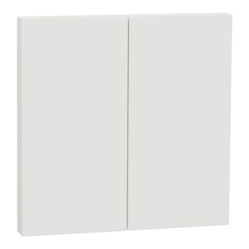 enjoliveur/plaque Schneider Odace Intégral blanc