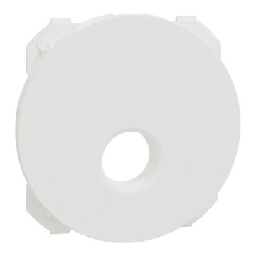 SCHNEIDER Odace Enjoliveur prise TV simple blanc craie - S929440