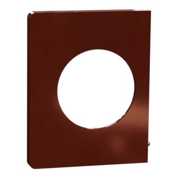 SCHNEIDER Odace Architecte Plaque simple latérale sienne émaillé - S936800