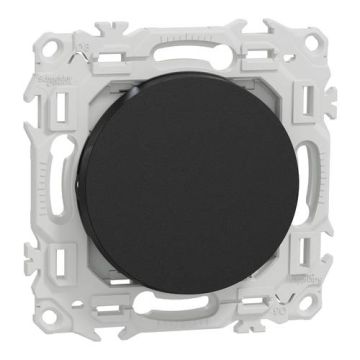 SCHNEIDER Odace Permutateur 10A noir onyx - S940205